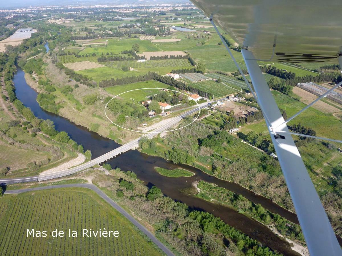 Mas De La Riviere Villa Villelongue-de-la-Salanque Eksteriør bilde